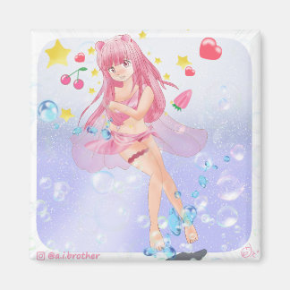 Cosmos Valentine's Day Magneet