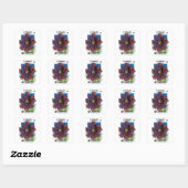 Cosmos Vierkante Sticker (Vel)