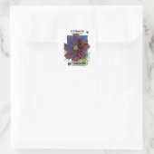 Cosmos Vierkante Sticker (Tas)