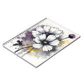 Cosmos - Watercolorbloemen Notitieboek (Linkerzijde)