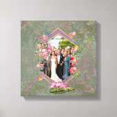 Cosmos Wilderness Wild-Flowers Canvas Afdruk (Voorkant)