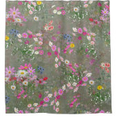 Cosmos Wilderness Wild-Flowers Douchegordijn (Voorkant)