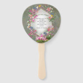 Cosmos Wilderness Wild-Flowers Handwaaier (Achterkant)