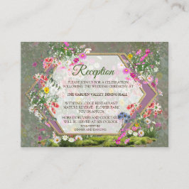 Cosmos Wilderness Wild-Flowers Informatiekaartje