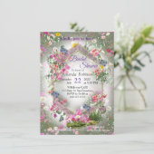 Cosmos Wilderness Wild-Flowers Kaart (Staand voorkant)