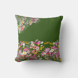 Cosmos Wilderness Wild-Flowers Kussen