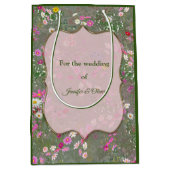 Cosmos Wilderness Wild-Flowers Medium Cadeauzakje (Voorkant)