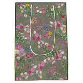 Cosmos Wilderness Wild-Flowers Medium Cadeauzakje (Achterkant)