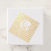 Cosmos Wilderness Wild-Flowers Napkins Folie Gift  Bedankjes Labels (Met doos)