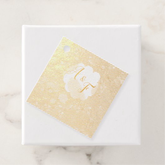 Cosmos Wilderness Wild-Flowers Napkins Folie Gift  Bedankjes Labels (Met doos)