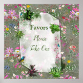 Cosmos Wilderness Wild-Flowers Poster (Voorkant)