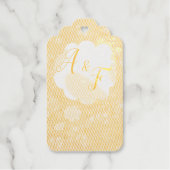 Cosmos Wilderness Wild-Flowers Servetten Cadeaulabels (Voorkant)