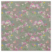 Cosmos Wilderness Wild-Flowers Stof (Swatch)