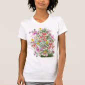 Cosmos Wilderness Wild-Flowers T-shirt (Voorkant)