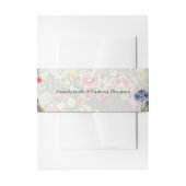 Cosmos Wilderness Wild-Flowers Uitnodigingen Wikkel (Voorkant Voorbeeld)