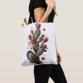 Cosmos woestijn cactus kunst tote bag (Dichtbij)