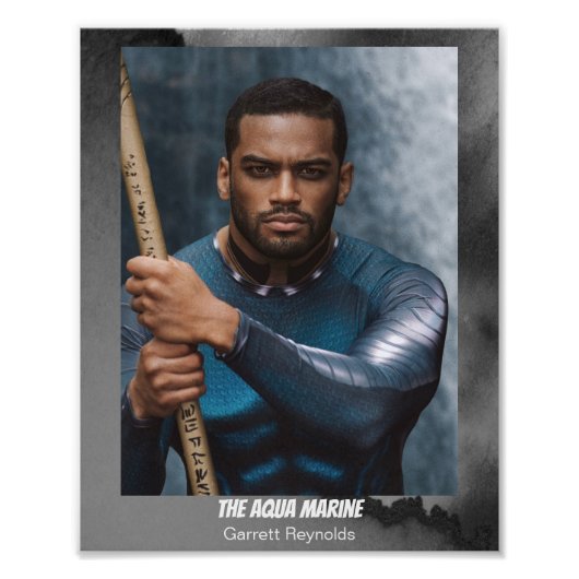 Cosplay Actor Headshots | Tekennaam Foto Afdruk (Voorkant)