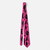 Cosplay Anime acties patroon.w B Roze BG Stropdas (Achterkant)