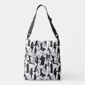 Cosplay Anime acties patroon.w Geen BG Crossbody Tas (Achterkant)