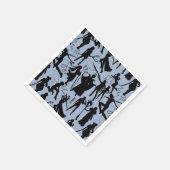 Cosplay Anime acties patroon.w L Blauw BG Servet (Hoek)