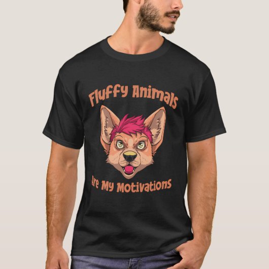Cosplay Cool - Fursona Furry Fandom T-shirt (Voorkant)