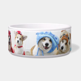 Cosplay Corgis Ceramic Pet Bowl. Voerbakje