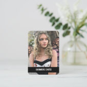 Cosplay Folie Effect Karakter Verhaal Foto Kaarten Visitekaartje (Staand voorkant)