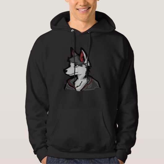 Cosplay Furries Fursona  Furry Fandom Hoodie (Voorkant)
