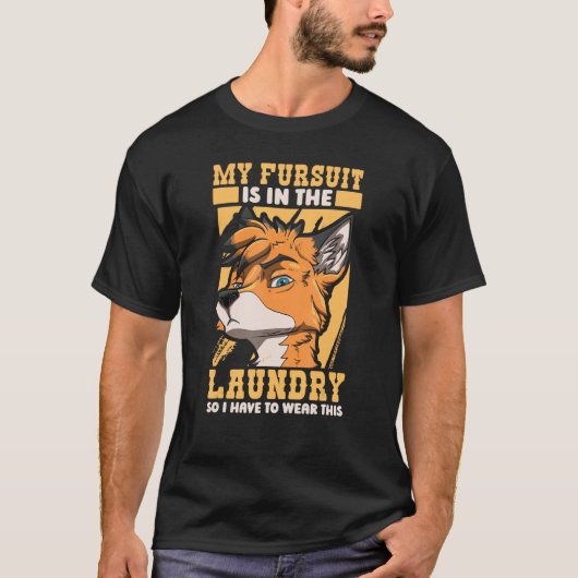 Cosplay Fursona Furry Fandom T-shirt (Voorkant)