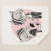 cosplay, gacha life, anime sherpa deken (Voorkant (horizontaal))