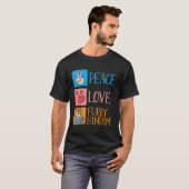 Cosplay He Fursona Furry Fandom T-shirt (Voorkant volledig)
