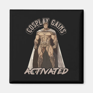 Cosplay krijgt geactiveerd Grappig Gym Cosplay ont Magneet