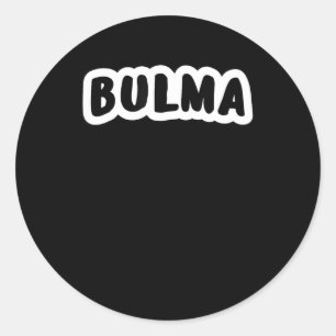 Cosplay Lover Bulma Cosplay Anime Character Ronde Sticker