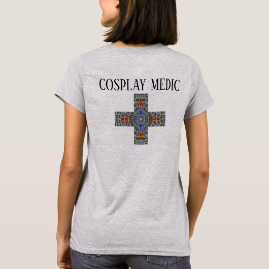 Cosplay Medische Shirt - eenvoudig (Achterkant)