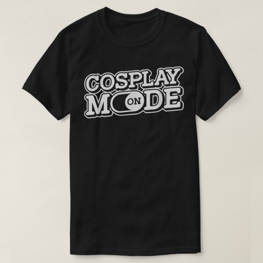 Cosplay Mode op Otaku Manga Japan Anime Cosplayer T-shirt (Design voorkant)