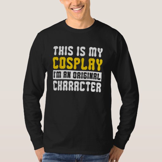 Cosplay Original Character Cosplayer Costume Play T-shirt (Voorkant)