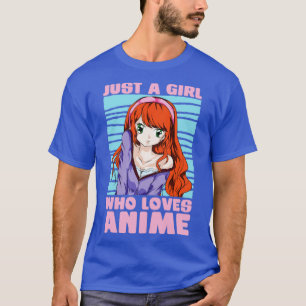Cosplay Otaku Girl Anime T-shirt