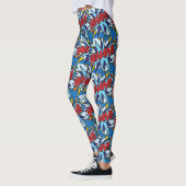 Cosplay Stripboek Pop Art WHAM! Leggings (Links)