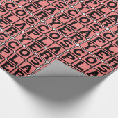 Cosplayer, gamingkostuum cadeaupapier (Hoek)