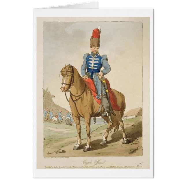 Cossack Officer, opgericht door de kunstenaar, gep (Voorkant)