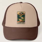 Cossatot River Arkansas Kleuren Trucker Pet (Voorkant)