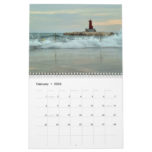 Costa Blanca, Spain Kalender (Feb 2026)