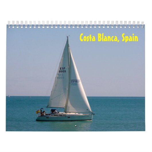 Costa Blanca, Spain Kalender (Hoes)