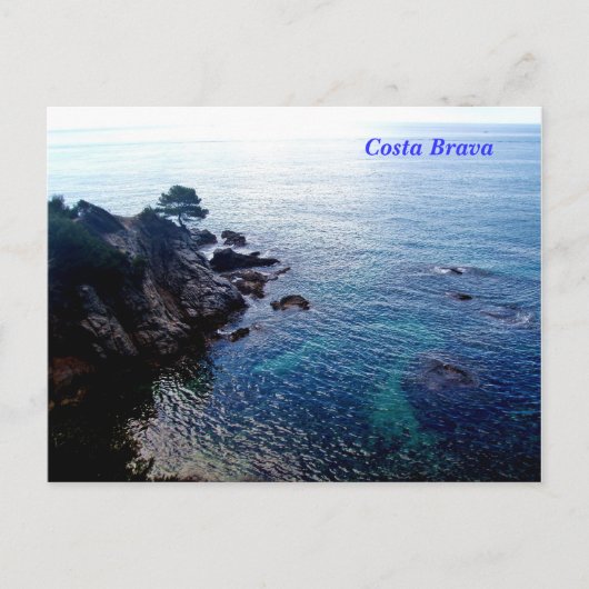 Costa Brava Briefkaart (Voorkant)