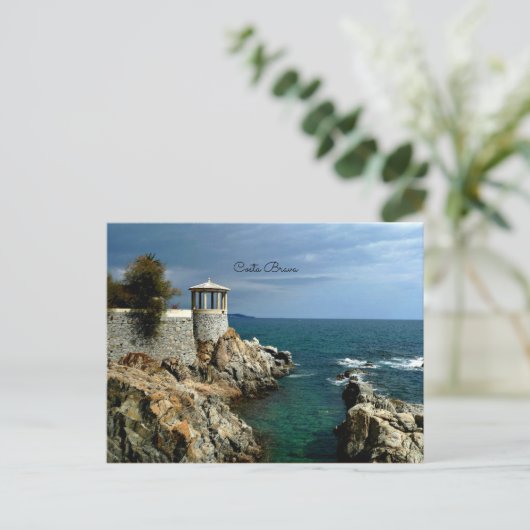 Costa Brava, Spanje Briefkaart (Staand voorkant)