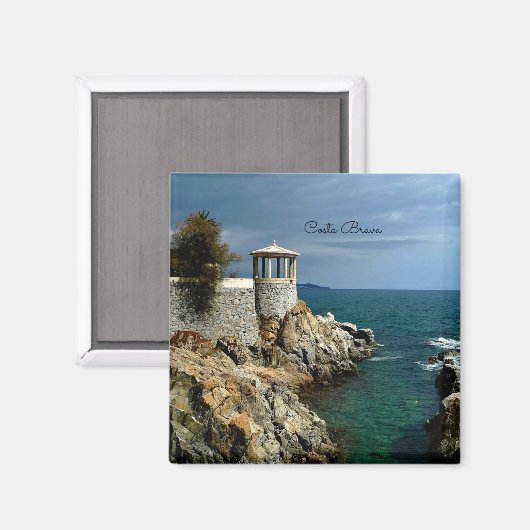 Costa Brava, Spanje Magneet (Voorkant / Achterkant)