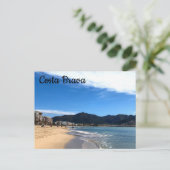 Costa Brava, Spanje - Perzikfoto Briefkaart (Staand voorkant)