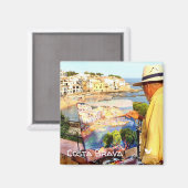 Costa Brava, Spanje: Reismagneet door Velvet Escap Magneet (Voorkant / Achterkant)