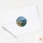 Costa Brava, Spanje Ronde Sticker (Envelop)