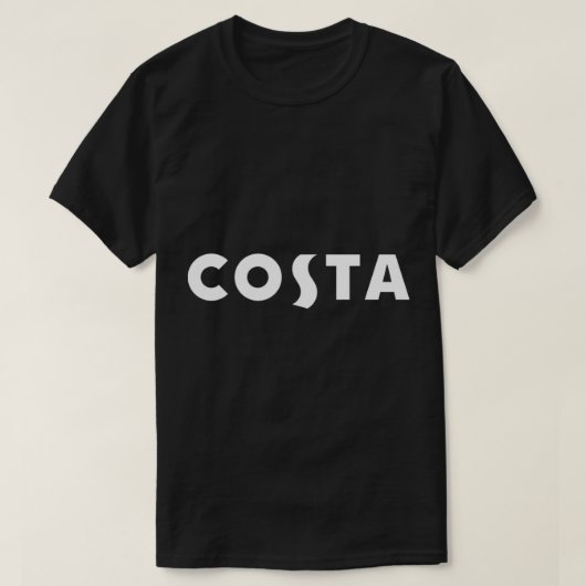 Costa Coffee Chain Logo design Classic T-Shirt (Design voorkant)